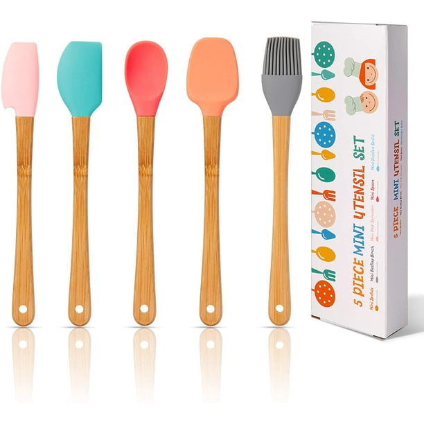 Mini silicone deals spatula