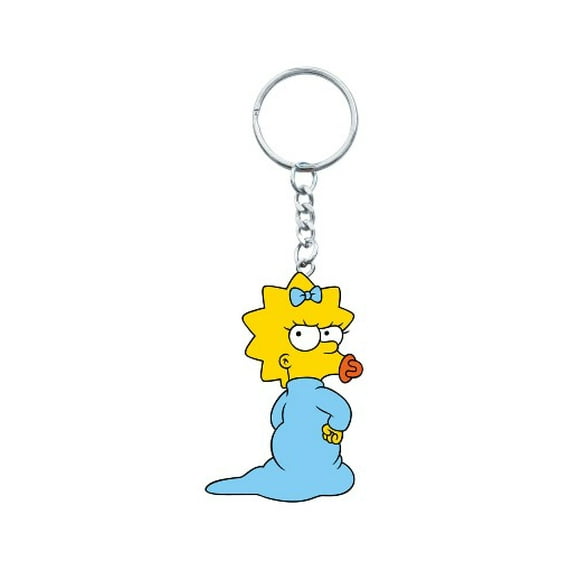 PVC Porte-Clés Figuratif - Simpsons - Figurine Maggie Cadeaux Jouets Nouveau 27739