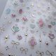 thumbnail image 5 of Calcomanías para decoración de uñas con forma de corazón, luna, estrella, lazo, nudo, para mujer, 5 of 9