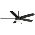 thumbnail image 2 of Ceiling Fan With Light Kit 14.5 Inches Tall By 52 Inches Wide-Coal Finish-Coal Blade Color Minka Aire Fans F673l-Cl, 2 of 4