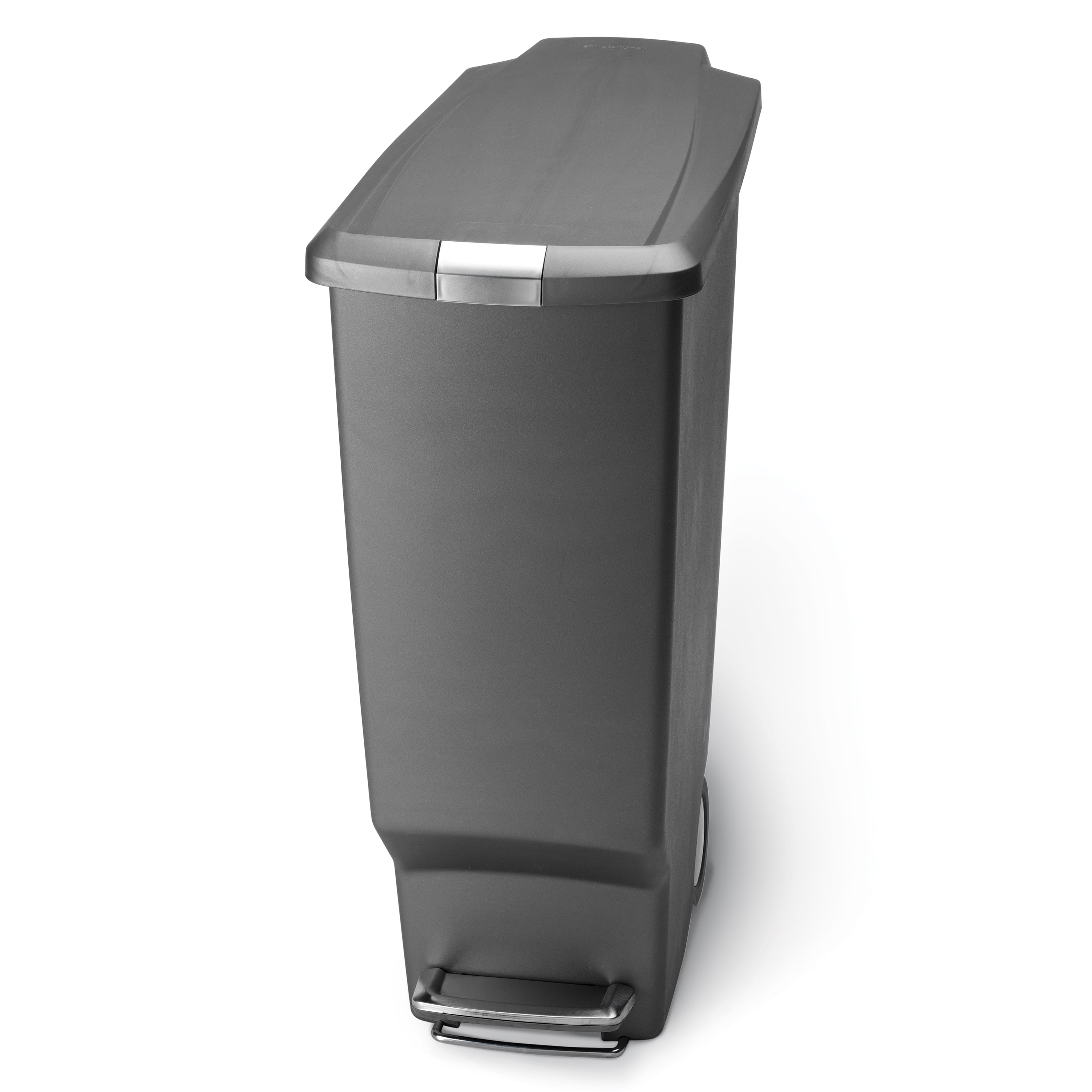 simplehuman 40-Liter/10.5-Gallon Slim Touch-Bar Trash Can +