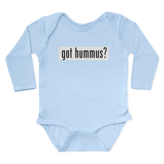 CafePress - Got Hummus? Body Suit - Long Sleeve Cotton Baby Bodysuit