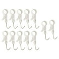 thumbnail image 1 of simhoa Crochets d'Organisateur de Garde-Robe Salle de Bain Sans Perçage Crochets de Tringle de Garde-Robe pour Chapeau Clés Chaussures 12 Pcs, 1 of 8