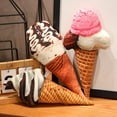 thumbnail image 3 of 7.9in/20cmIce Cream Plush Simulation Ice Cream Doll Plush Stuffed Cushion Sofa Bedding Decoration Dessert Throw Pillow Food Stuffed Gifts Kid Toy, 3 of 6