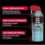 3-IN-ONE RVcare Window & Track Dry Lube size 10 oz. not for Machine & Tool Lubricants