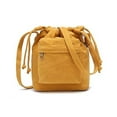 thumbnail image 1 of Drawstring Bucket Purse for Women Cute Little Canvas Crossbody Bag, 1 of 5