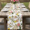 thumbnail image 3 of Table Runners 36 Inches Long Dress Scarves, Spring Floral Farmhouse Kitchen/Dining Table Decor Table Runner, Short Coffee Tablerunners, Summer Lemons Farmhouse Art Watercolor 13x36 Inch, 3 of 6