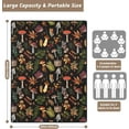 thumbnail image 3 of Picnic Blanket Waterproof Picnic Beach Blanket Waterproof Sandproof Foldable Portable Travel Large Mushroom Picnic Blanket for Outdoor Camping,Beaches,Parks -Mushroom 80" X 60", 3 of 6