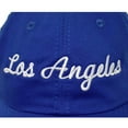 thumbnail image 3 of DALIX Los Angeles Baseball Cap Mens Womens Hats LA in Royal Blue, 3 of 6