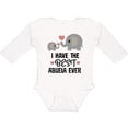 thumbnail image 3 of Inktastic Grandchild Best Abuela Ever Boys or Girls Long Sleeve Baby Bodysuit, 3 of 5