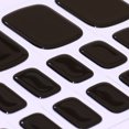 thumbnail image 2 of Toenail stickers nail decoration semi-cured gel nail stickers toe nails manicure stickers solid color-black, 2 of 4