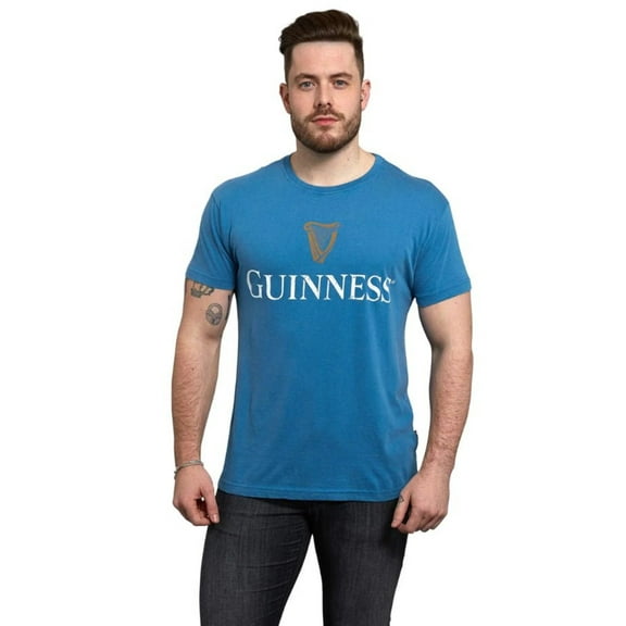 Guinness® Premium Trademark Label Blue T-Shirt
