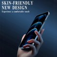 thumbnail image 4 of For iphone 15 11 12 13 14 Pro MAX XR XSMAX X XS MINI SE 7 8 6 S PLUS Transparent borderless Anti drop ultra thin PC hard shell, 4 of 4