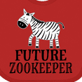 thumbnail image 4 of Inktastic Future Zookeeper Zoo Animals Boys or Girls Baby Bib, 4 of 4