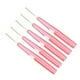 thumbnail image 4 of EeaseMX 60 cepillos interdentales de empuje y tracción, con hilo dental, limpiadores interdentales (rosa), 4 of 7