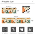 thumbnail image 3 of Yayeee Faucet Mat for Kitchen Sink 30" Diatomite Long Splash Guard Pad, Black Cats Reading, 3 of 7