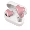 thumbnail image 1 of Auriculares En Forma De Corazón Bluetooth Cancelación Ruido corazón, blanco/rosa, 1 of 4