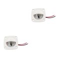 thumbnail image 1 of Maytalsory Courtesy Light Compact Size Boat Supplies Wall-mounted Lamp Lighting Device Black/Blue Light 2Set, 1 of 6