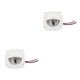 thumbnail image 1 of Kenally Courtesy Light Space Saving Compact Size Accessories Firm ABS Bulb Lighting Structure Wall-mounted Device Lamp Ceiling Yacht Luz negra/azul 2piezas Kenally CBP445965, 1 of 6