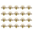 thumbnail image 1 of HEATSHAKING Bee Nail Charm Rhinestone Zinc Alloy for Professional Users 20Pcs, 1 of 7
