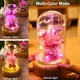 thumbnail image 2 of Rosa Biónica Preservada En Cúpula De Vidrio, Flor De Rosa Preservada, Luz Led Con Altavoz Bluetooth, Decoración Del Hogar Cateissary HA026678-01, 2 of 5