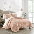 thumbnail image 6 of Dessay 2 or 3 Piece Comforter Set Washed Garment Technique Geometric Square Tile, 6 of 10