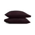 thumbnail image 6 of Super Soft Pillowcase 2-Pack Set Purple Standard/Queen Size Bedding by Comfort Canopy, 6 of 13