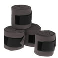 thumbnail image 1 of Wrap de Protección de Piernas de Caballos de 4 Piezas, Envolturas de Piernas, Vellón Blando, Cómodo Vendaje de Legging Ecuestre, Equipo de Equitación gris Soledad Envolturas de patas de caballo, 1 of 10