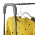 thumbnail image 3 of Whitmor Garment Rack with Shelf - Gunmetal Gray, 3 of 5