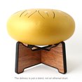 thumbnail image 5 of Soporte de tambor de mano Instrumento de tambor de lengüeta Soporte de madera maciza Handpan (M), 5 of 5