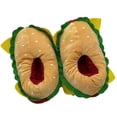 thumbnail image 2 of Zapatillas de felpa Zapatillas de invierno Dormitorio Adorable Dormitorio para adultos Niñas Regalos de cumpleaños Novedad Sala de estar Zapatillas Fernando Zapatilla de hamburguesa, 2 of 8