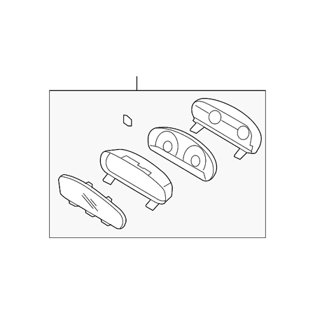 Genuine OE Kia Instrument Cluster - 94001-2G170