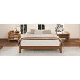 thumbnail image 2 of 12 Inch Full Size Solid Dry Bamboo Wood Platform Bed Frame, with Wood Slat Support, No Box Spring Needed, Easy Assembly, 2 of 12