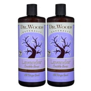 Dr. Woods Natural Pure Lavender Liquid Castile Soap 32 oz 2 Pack