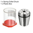 thumbnail image 3 of Uxcell ER32 Spring Collet 6mm Chuck 65Mn Steel for CNC Engraving Machine Lathe Milling, 3 of 5