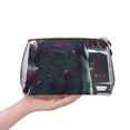 thumbnail image 3 of Saiise Chucky Print Makeup Bag PU Leather Travel Makeup Bag Organizer Makeup Pouch, Portable Cosmetic Bags for Women,Cute Make Up Bag for Travel Size Toiletries Accessories Brushes, 3 of 7