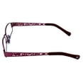 thumbnail image 4 of Lucky Womens Ophthalmic Eyeglass Soft Rectangle Metal, Gypsy Pink 45mm, 4 of 6