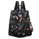 thumbnail image 4 of Mochila antirrobo para mujer, de tela Oxford de gran capacidad, moderna, estilo retro, con colgante, 4 of 6