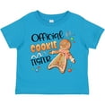 thumbnail image 3 of Inktastic Official Cookie Tester Cute Gingerbread Boys or Girls Toddler T-Shirt, 3 of 5