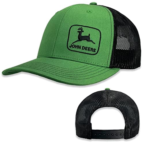 John Deere Moline 112 Green and Black Mesh Back Hat/Cap - LP82941