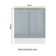 thumbnail image 2 of Gabinete Bajo Cocina Madesa Lux 70cm Con Encimera BG, 2 of 5