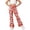 @@-0-Red1226, variant on WOYY Girls' Floral Flare Pants High Rise Sporty Yoga Pants Athletic Leggings, Sizes 1-14