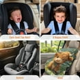 thumbnail image 4 of KUIFORTI Car Seat Cover Baby Travel, Highland Cow Car Sun Shade Baby Car Seat Protector Trendy Car Interior Accessories Heat & Sun Seat Reflector to Maintain a Cool Temperature for Baby, 4 of 6