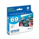 thumbnail image 1 of Cartucho de tinta Epson 69 DuraBrite Ultra Cyan para CX-6000, 1 of 8