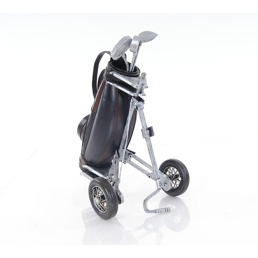 6.5" x 8" x 10" Black Golf Bag
