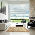 thumbnail image 7 of Ahgly Company Machine Washable Indoor Square Contemporary Brown Gold Area Rugs, 7' Square, 7 of 7