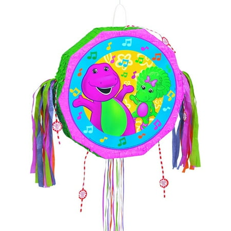 Barney Giant Pull String Pinata