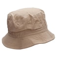thumbnail image 4 of American Star Flag Embroidered Bucket Hat - Khaki OSFM, 4 of 5