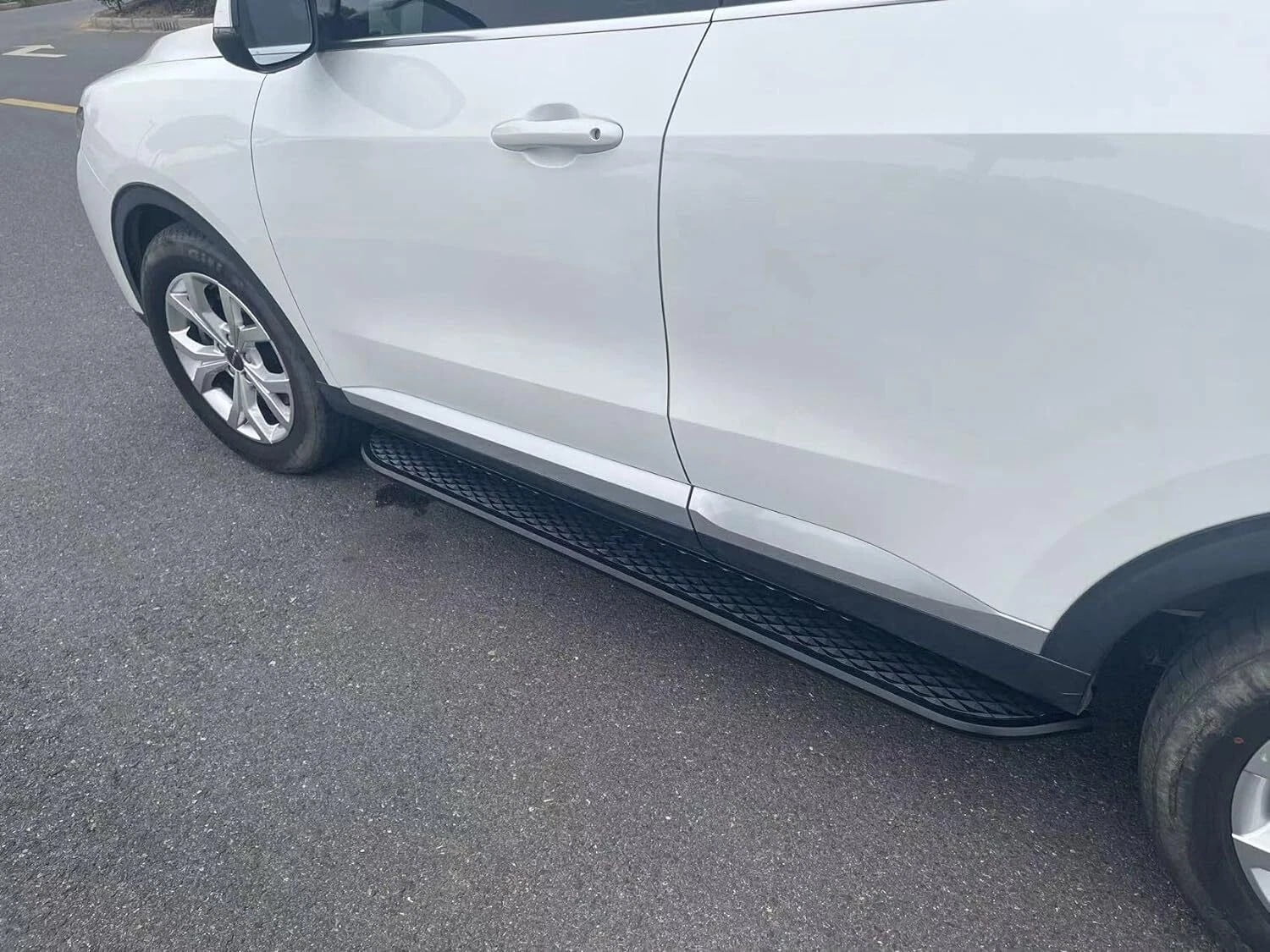 Aluminum Running Boards Fixed Nerf Bars Side Steps with Brackets Compatible with Chevrolet Traverse 2024-2026