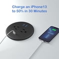 thumbnail image 2 of Escritorio Power Grommet Meeoueoiu con PD 20 W USB-C 2 USB-A, 2 of 7